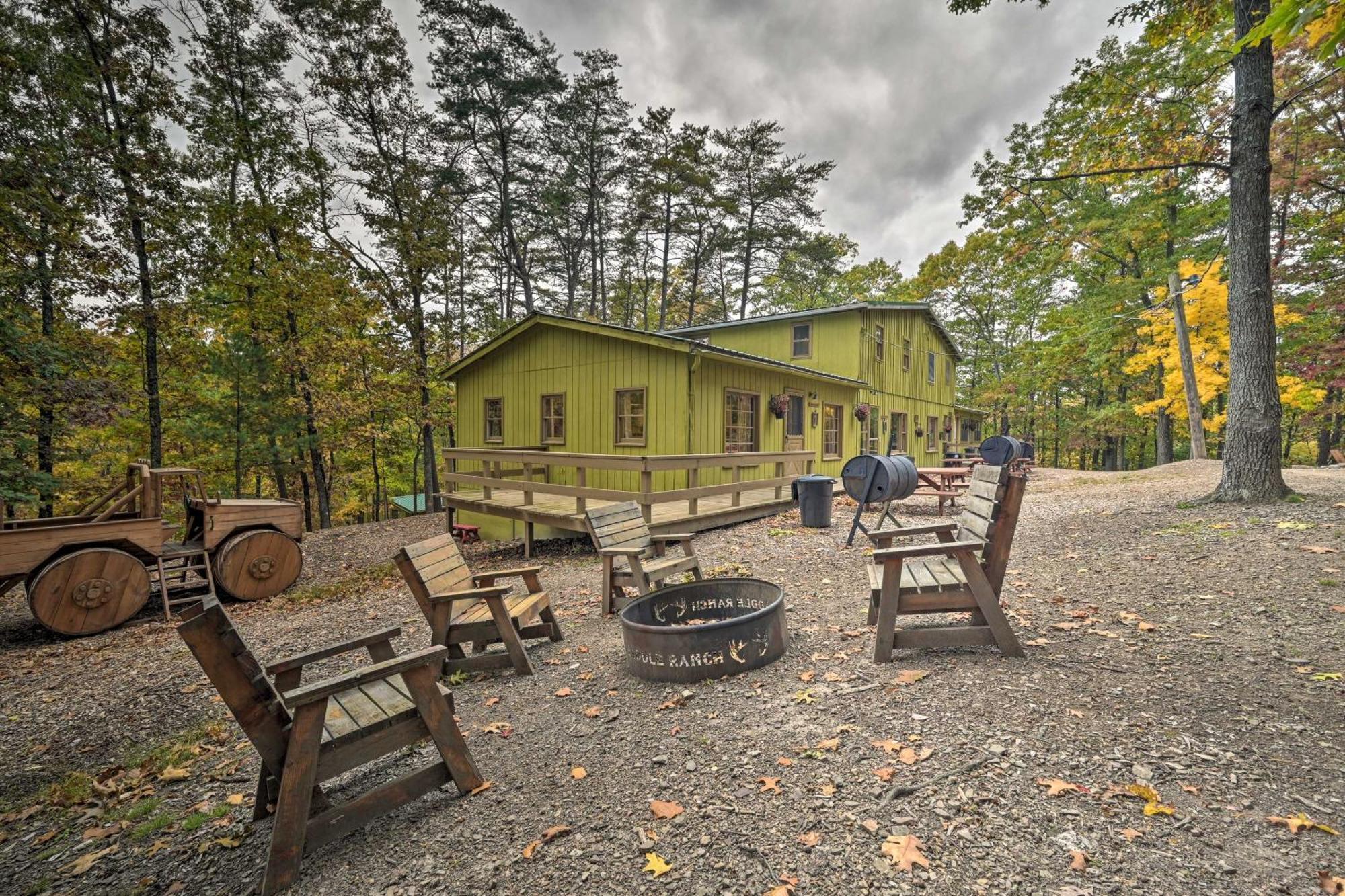 Lone Ranger Cabin With 50 Acres By Raystown Lake Huntingdon Zewnętrze zdjęcie